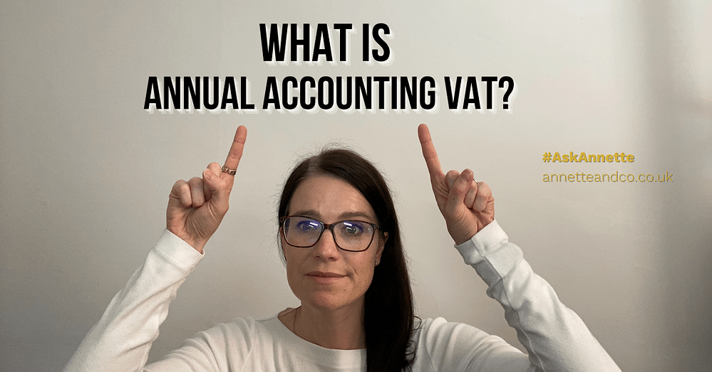 a blog featured image entitled what is annual accounting vat