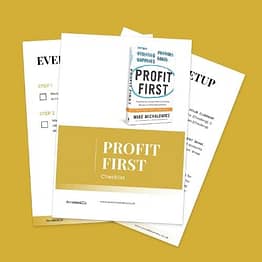 profit first checklist